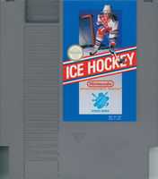 Free download Ice Hockey [NES-HY-USA] (Nintendo NES) - Cart Scans free photo or picture to be edited with GIMP online image editor